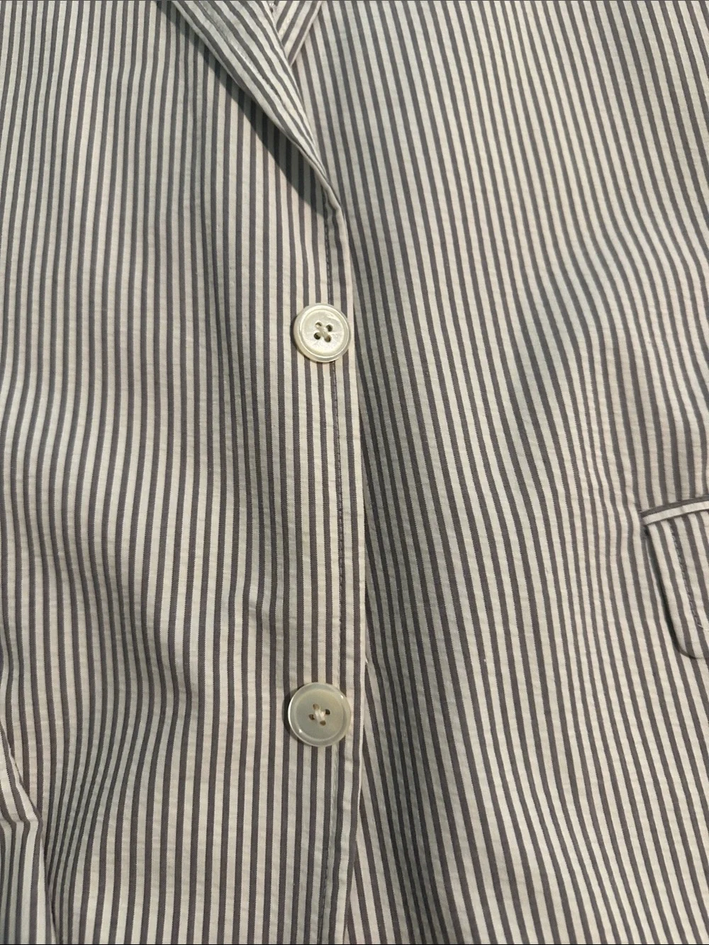 Men's White & Navy Brooks Brothers Classic Seersucker Blazer, Regent Fit, 42R